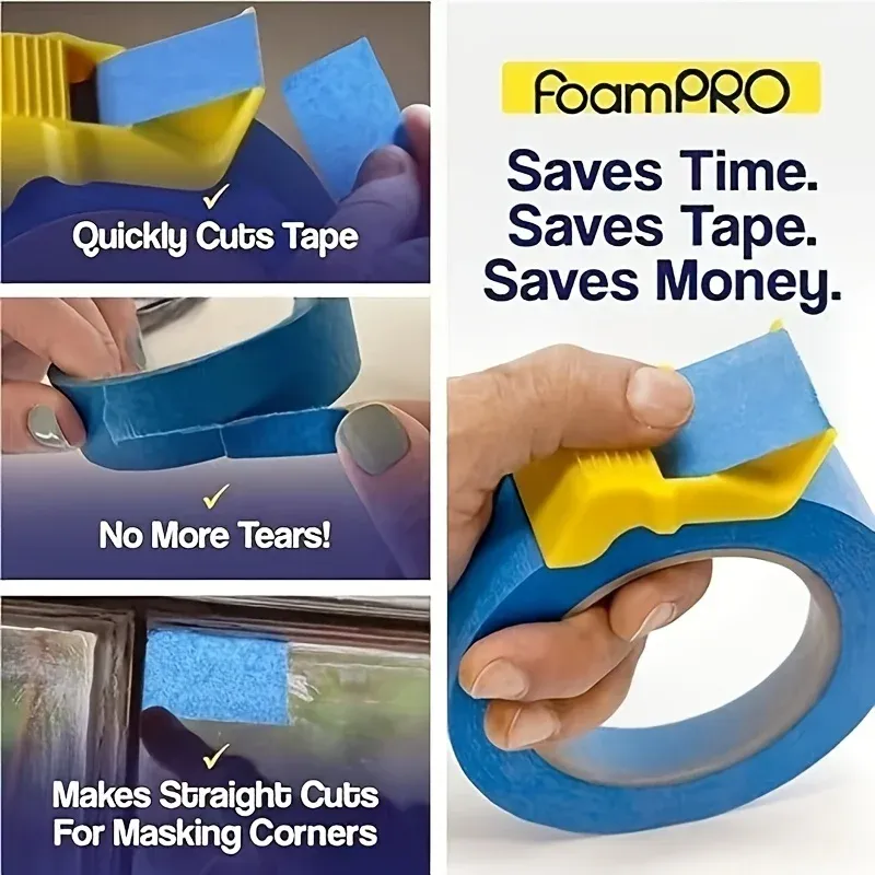 3PCS Masking Tape with Cutter Set 5