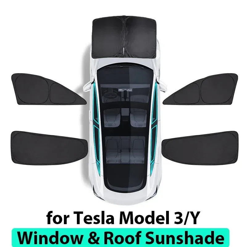 Tesla Model Y/3 Sun Roof Shade Cover 1
