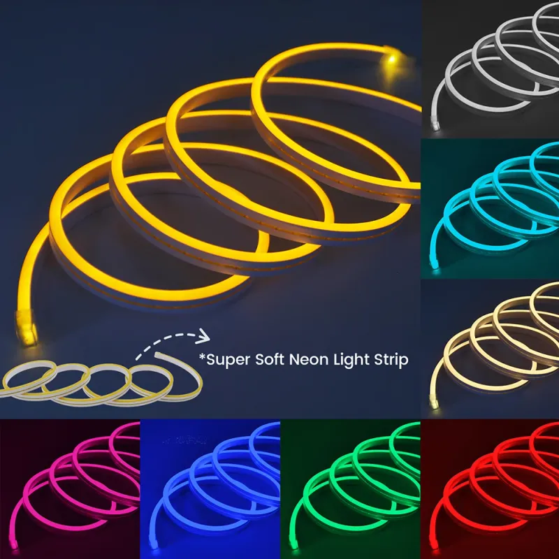 Battery Box LED Neon Flex Light Kit 3
