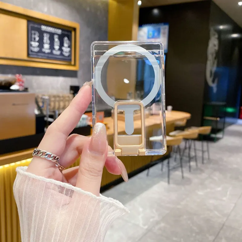 Magnetic Clear Wallet Card Holder 3