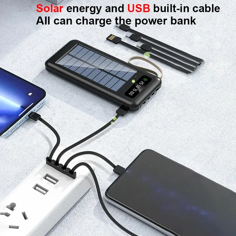 ROMOSS 200000mAh Solar Wireless Power Bank 4