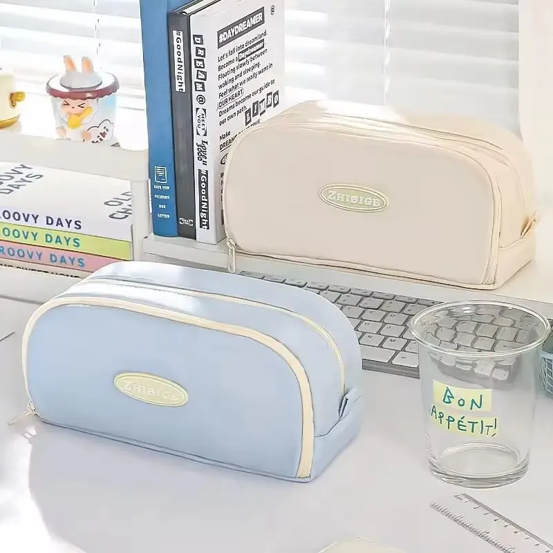 Stylish Multi-Section Pencil Case Bag 4