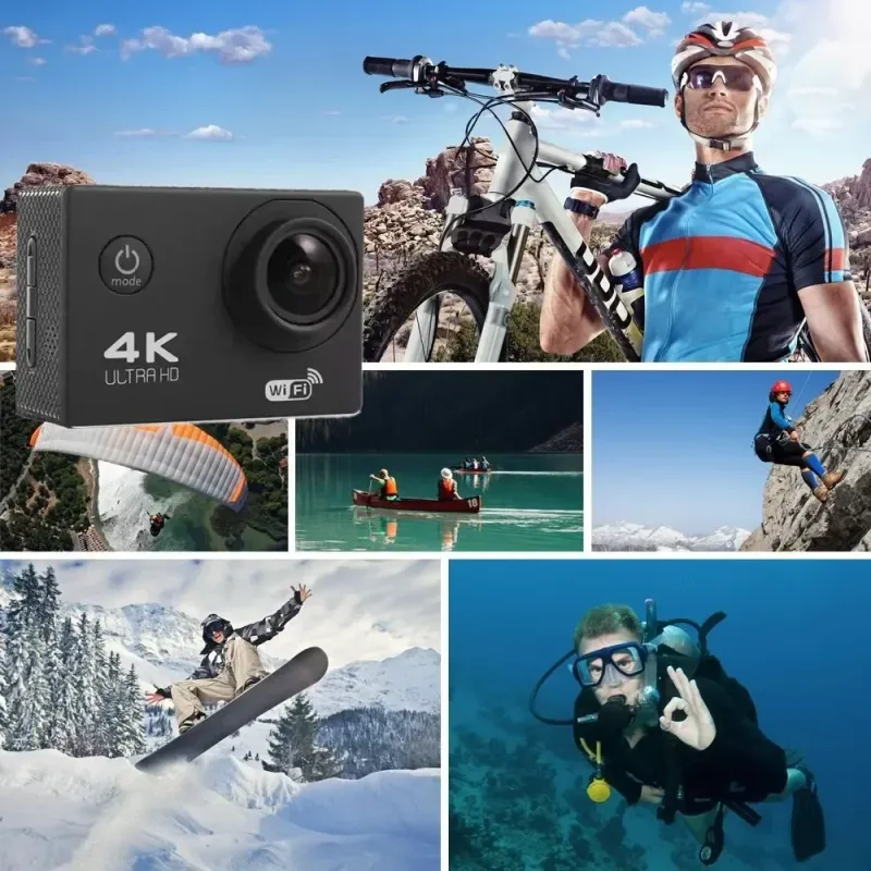 4K WiFi Waterproof Action Camera 5