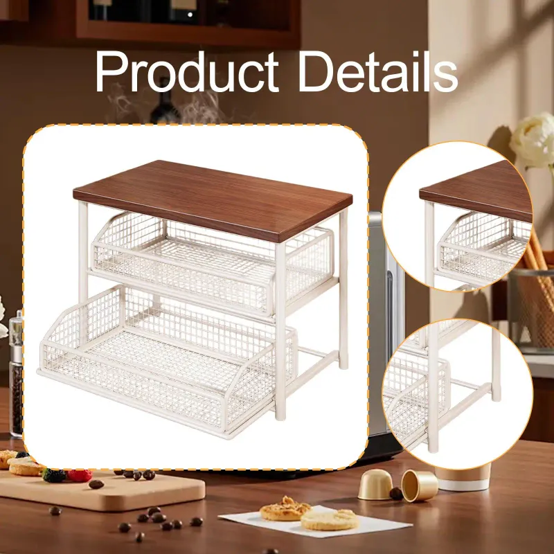 2-Tier Coffee Organizer Station 5