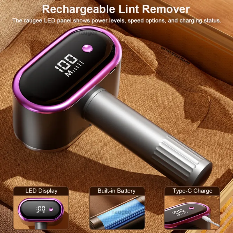 USB Electric Lint Shaver with Double Motor 6