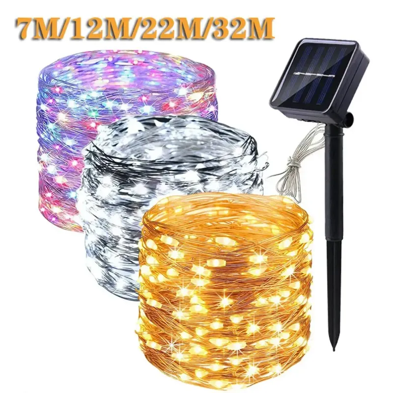Solar Fairy String Lights - 8 Modes 1