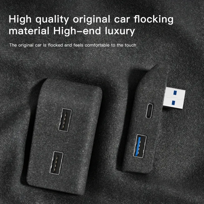 Tesla Model 3/Y Glove Box USB Hub 3