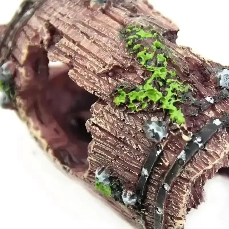 Resin Barrel Bucket Aquarium Decoration 3