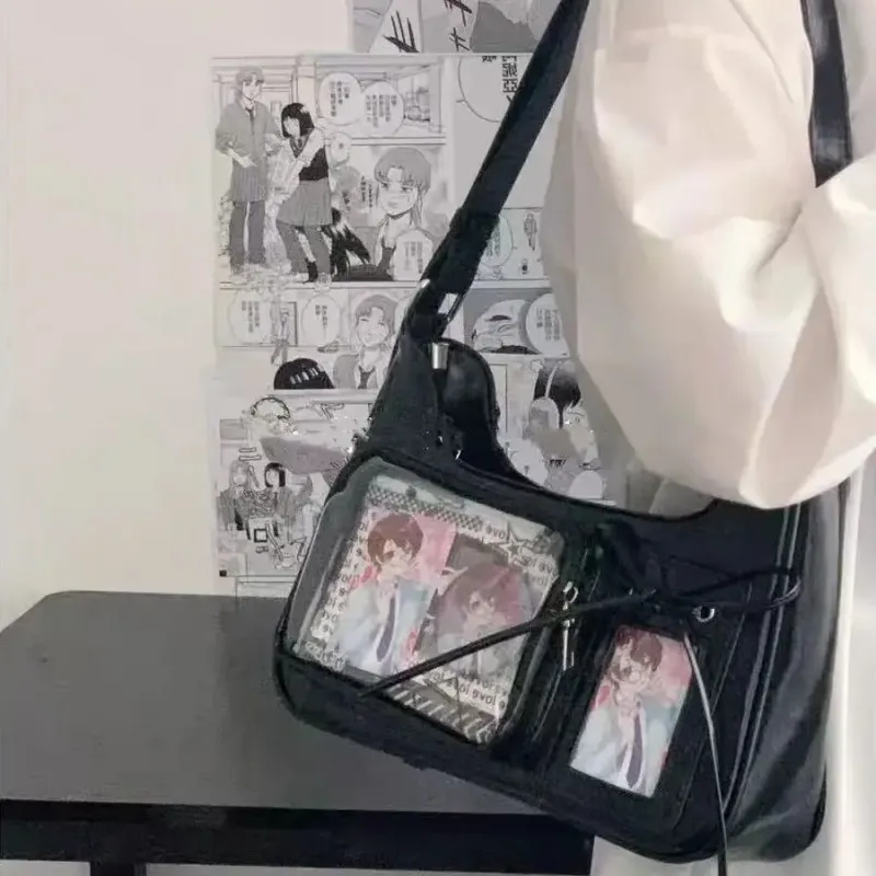 Y2K Harajuku Transparent Ita Bag 1