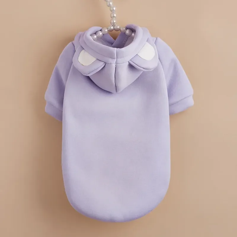 Winter Sphynx Cat Hoodie Sweater 4