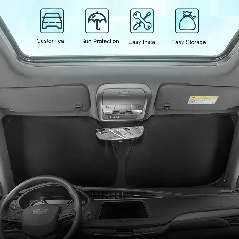 Tesla Model Y/3 Windshield Sunshade 2