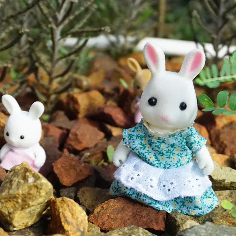 Mini Animal Dollhouse Kitchen Set 4