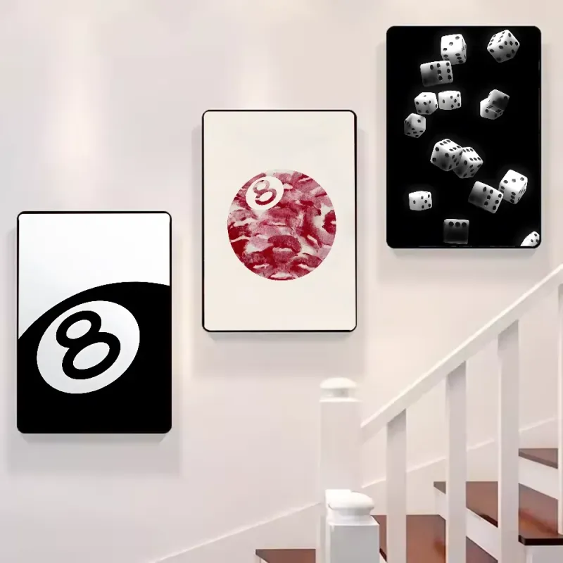 No Ball Art Poster Canvas Print 2