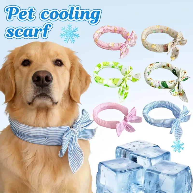 Pet Cooling Ice Scarf 1