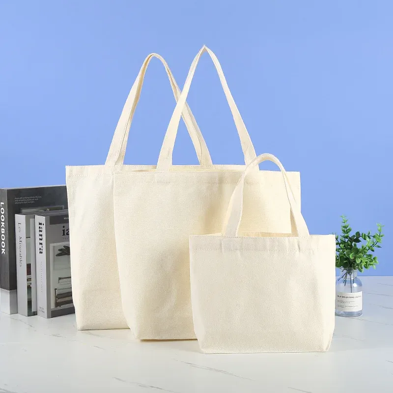 Canvas Folding Shopping Tote Bag 3