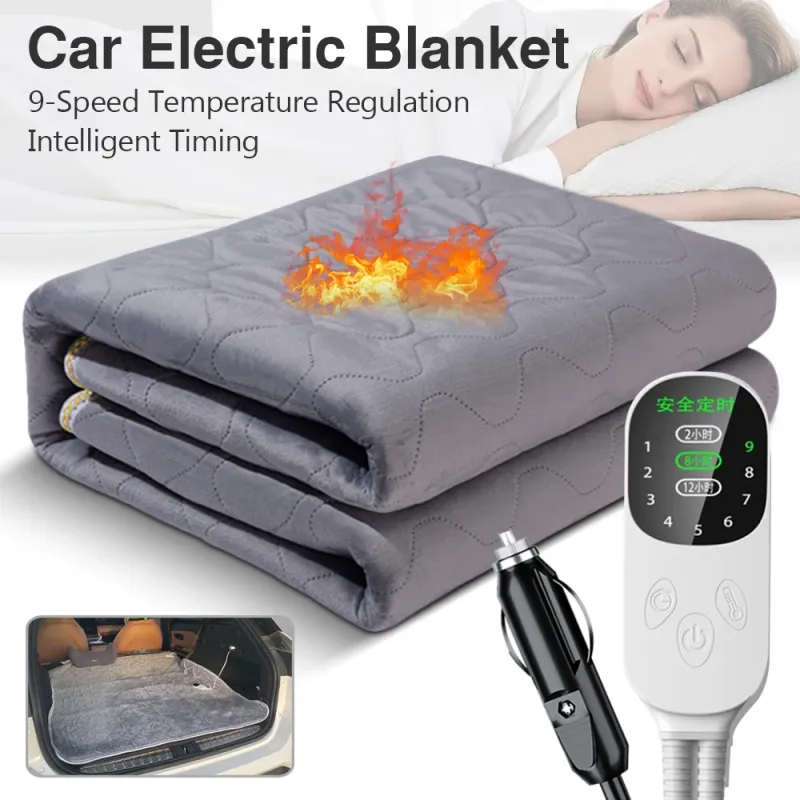 12V Heated Car Travel Blanket 1
