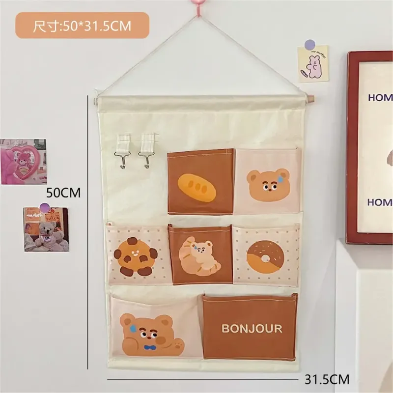 Kawaii Wall Storage Bag Organizer 6
