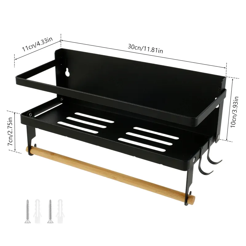 Magnetic Spice Rack for Fridge 6