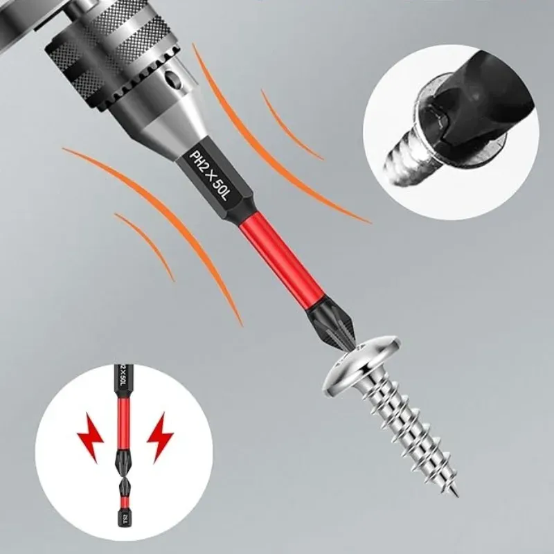 Magnetic Impact Screwdriver Bit Set 5