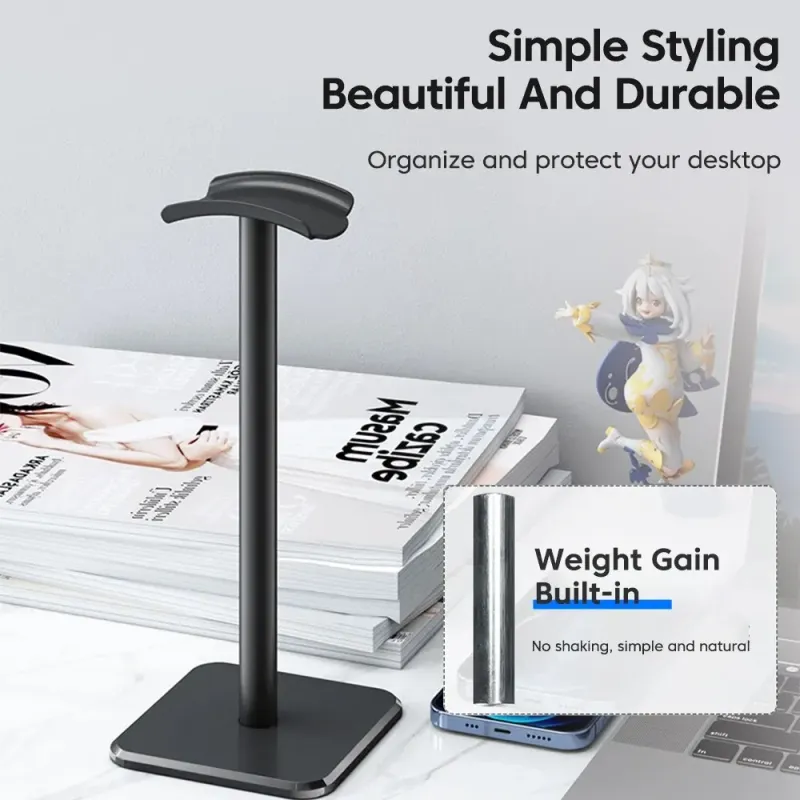 Aluminum Alloy Headphone Stand 3