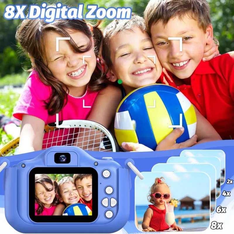 Blue Dog Kids HD Selfie Camera 5