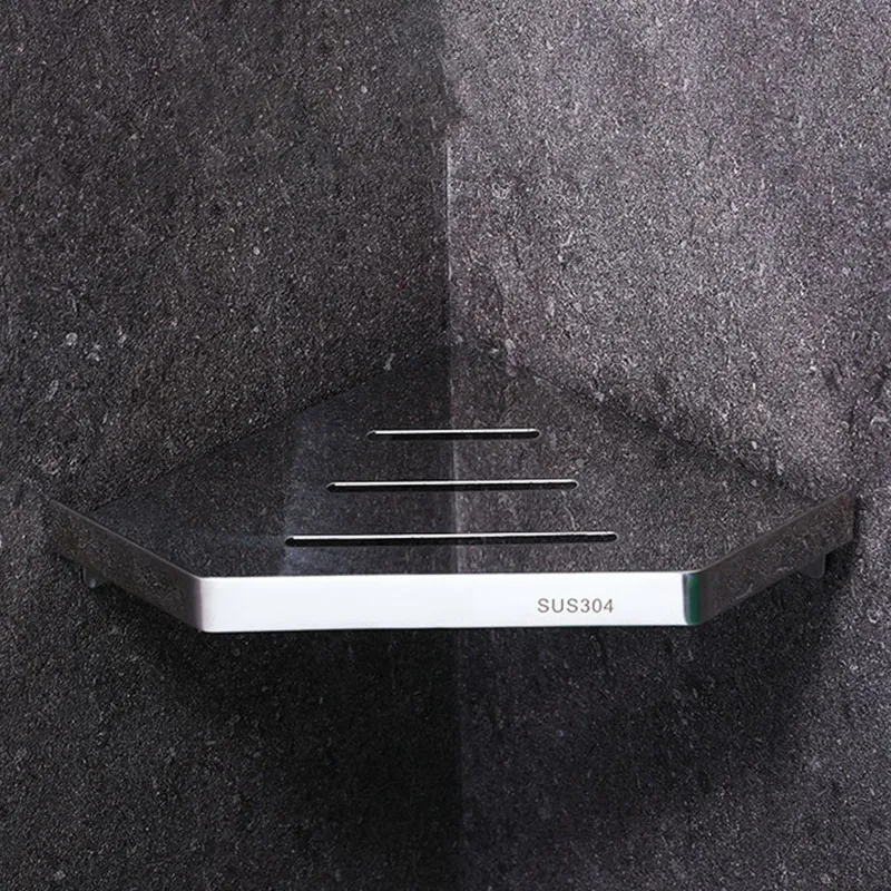 Stainless Steel Corner Shelf 5
