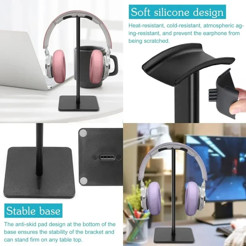 Universal Aluminum Gaming Headset Stand 5