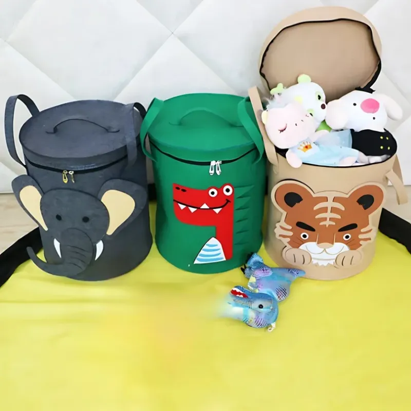 Cartoon Animal Storage Baskets 2
