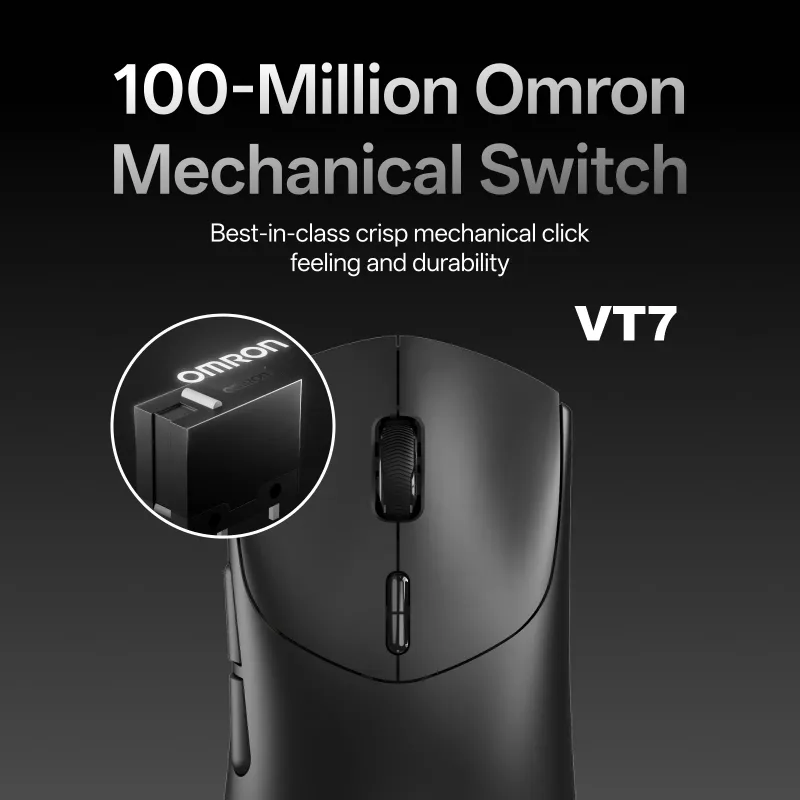 Rapoo VT7MAX 8K Wireless Gaming Mouse 4