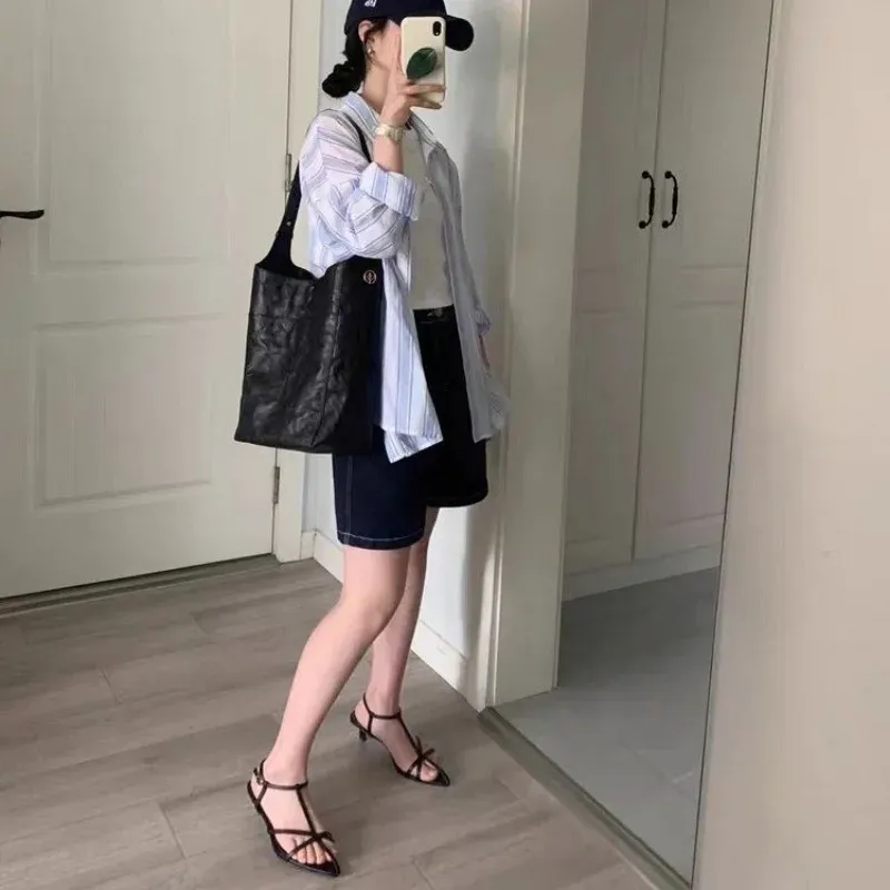 Narrow Band Gladiator Summer Sandals 4