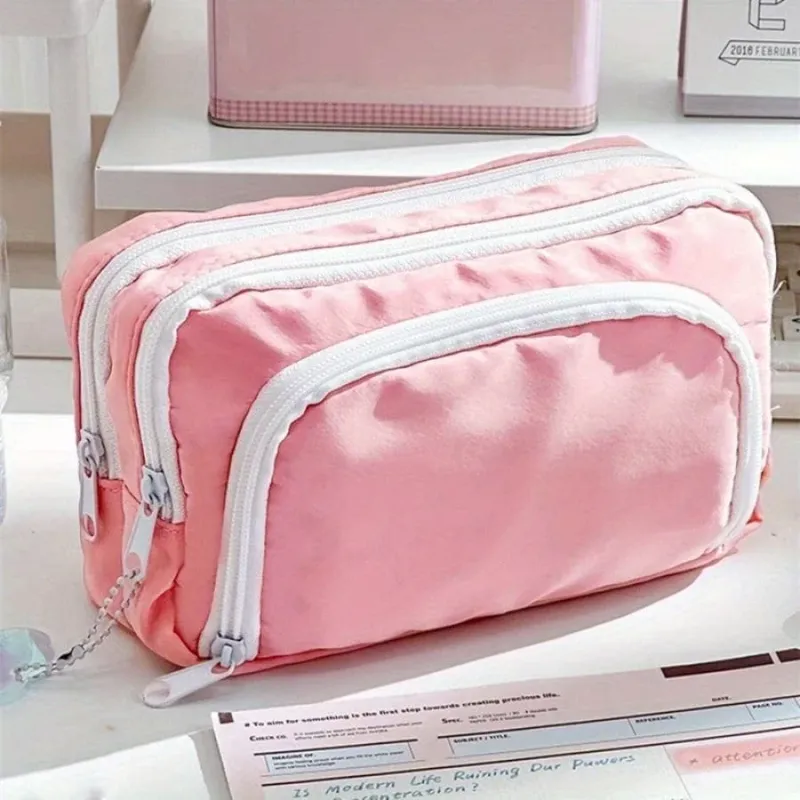 Kawaii 3-Layer Pen Organizer Pouch 6