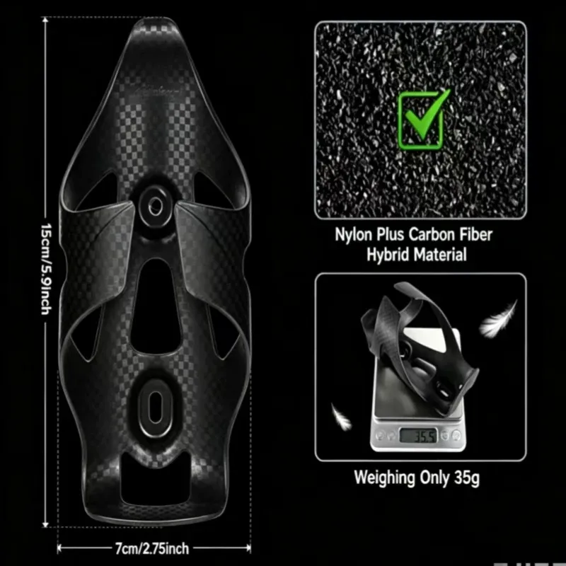 Carbon Fiber Bike Water Bottle Cage 2