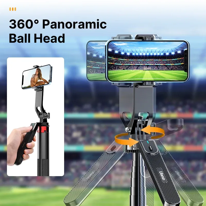 Ulanzi MA09 Bluetooth Selfie Stick Tripod 4