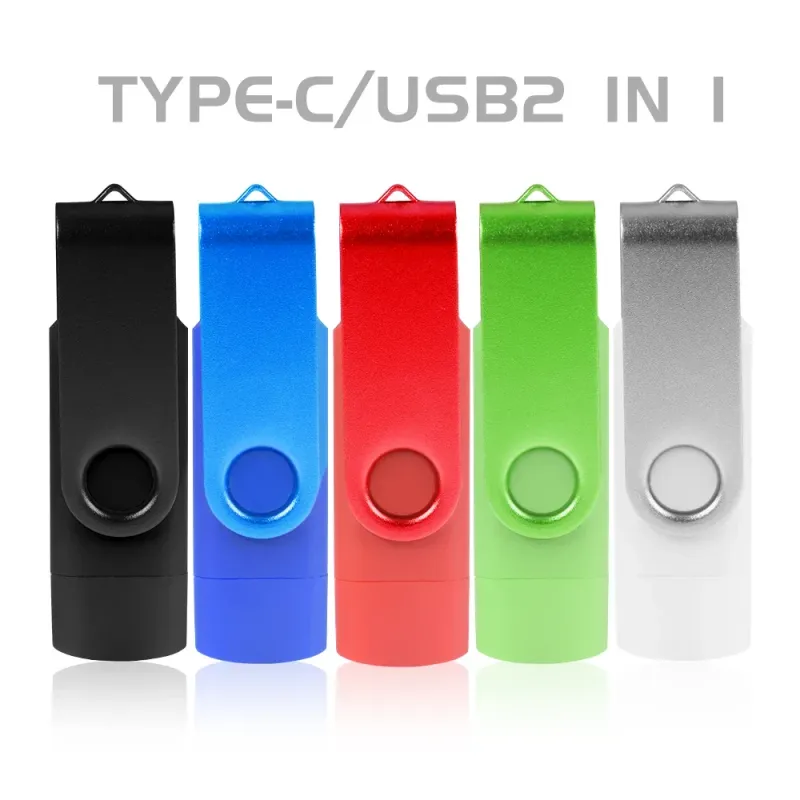 TYPE-C 2-in-1 Rotatable USB 3.0 Pen Drive 3
