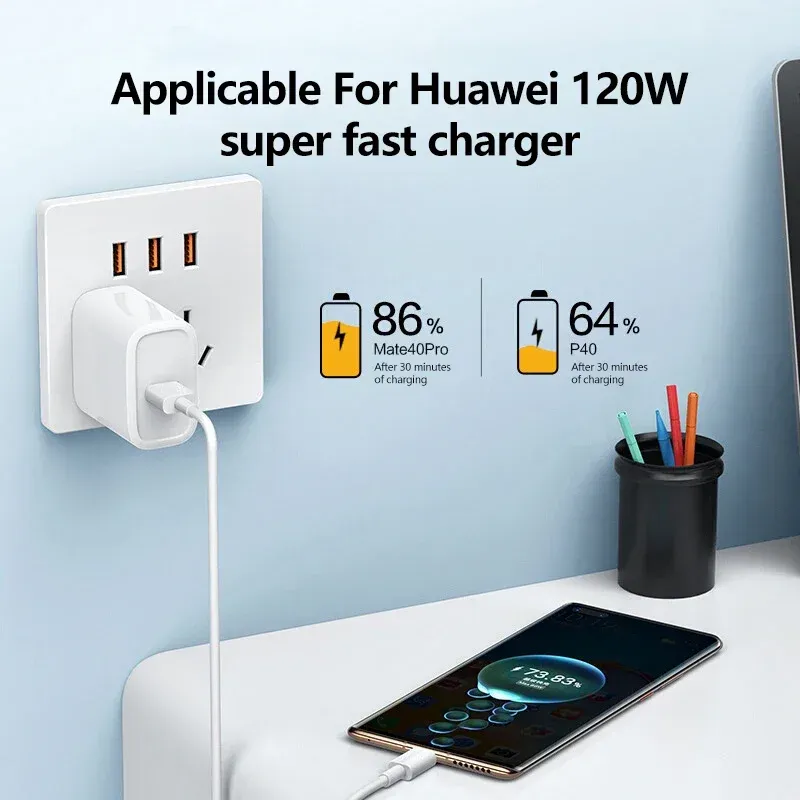 120W Super Fast USB-C Charging Cable 4