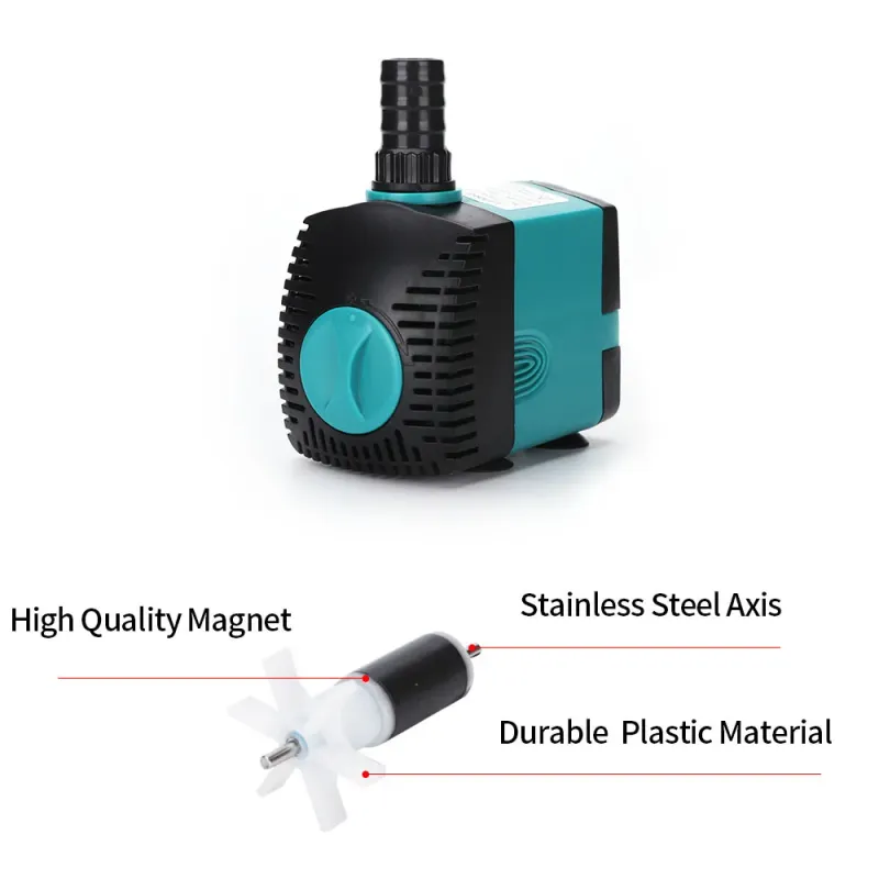 Ultra-Quiet Submersible Fountain Pump with Filter 3