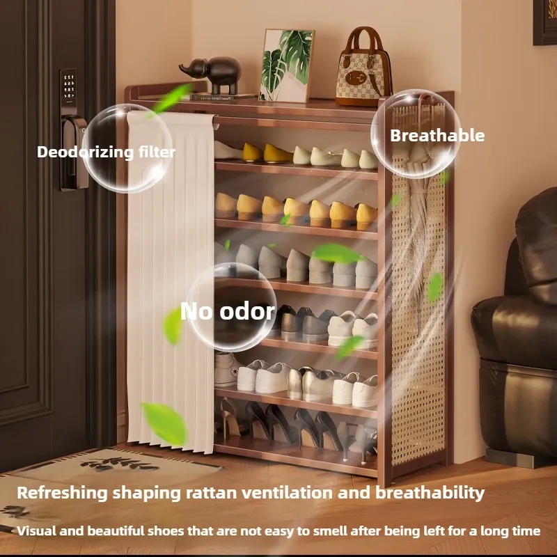 Narrow 5-Tier Slim Shoe Cabinet 6