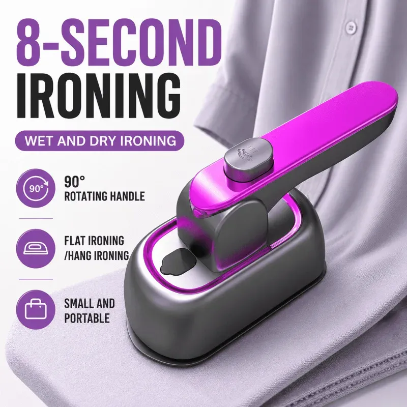 Portable Handheld Steam Iron & Garment Steamer 1