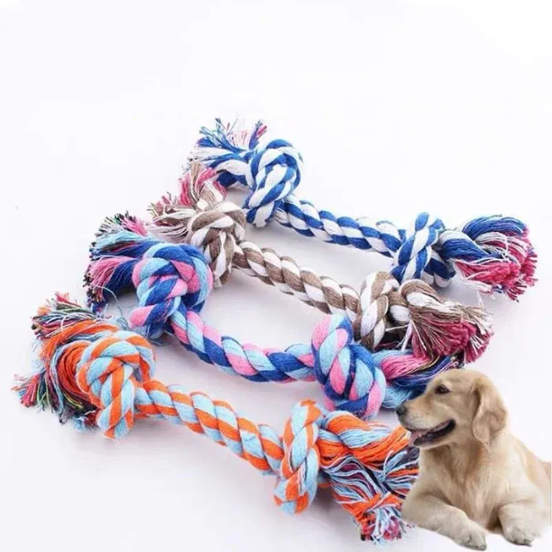 Cotton Rope Knot Dog Chew Toy 5