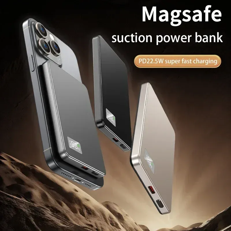 500000mAh Magnetic Wireless Power Bank 3