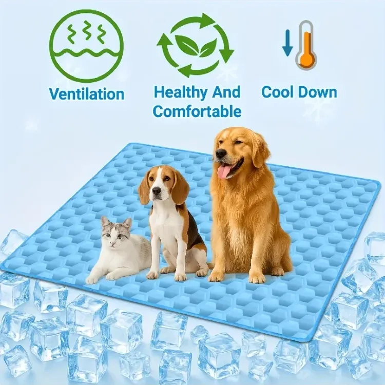 Pet Cooling Ice Mat for Summer 2