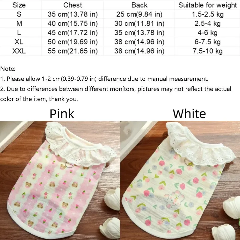 Cartoon Print Pet Cooling Vest 6