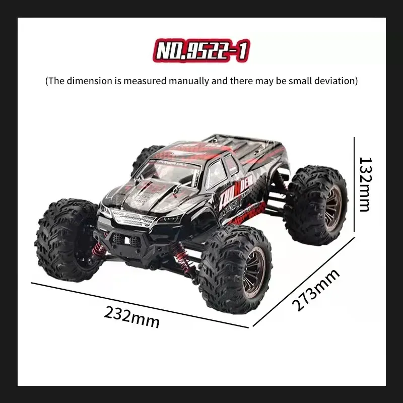 Высокоскоростной 4WD RC монстр-трак 6
