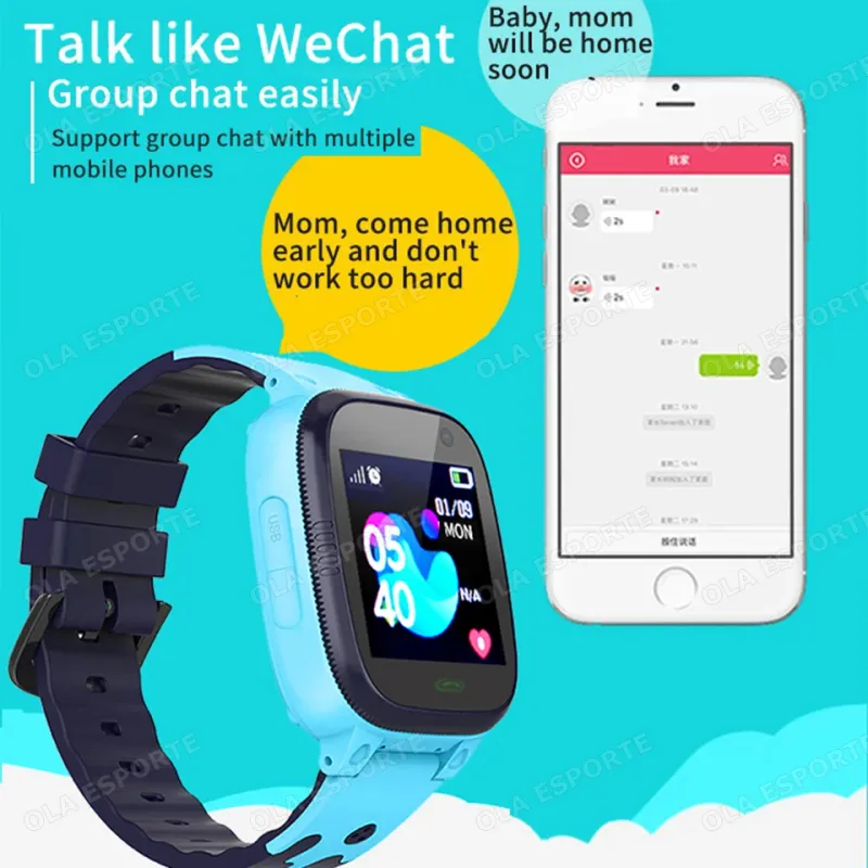 Kids GPS Smart Watch with Two-Way Call 5