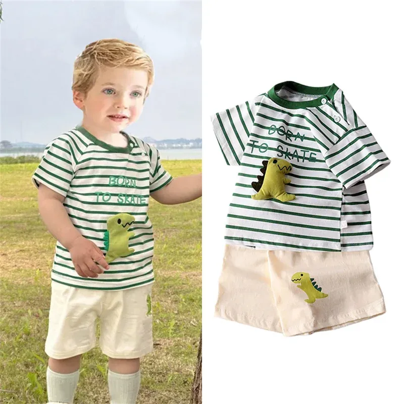 Kids Cotton T-Shirt & Shorts Set 2