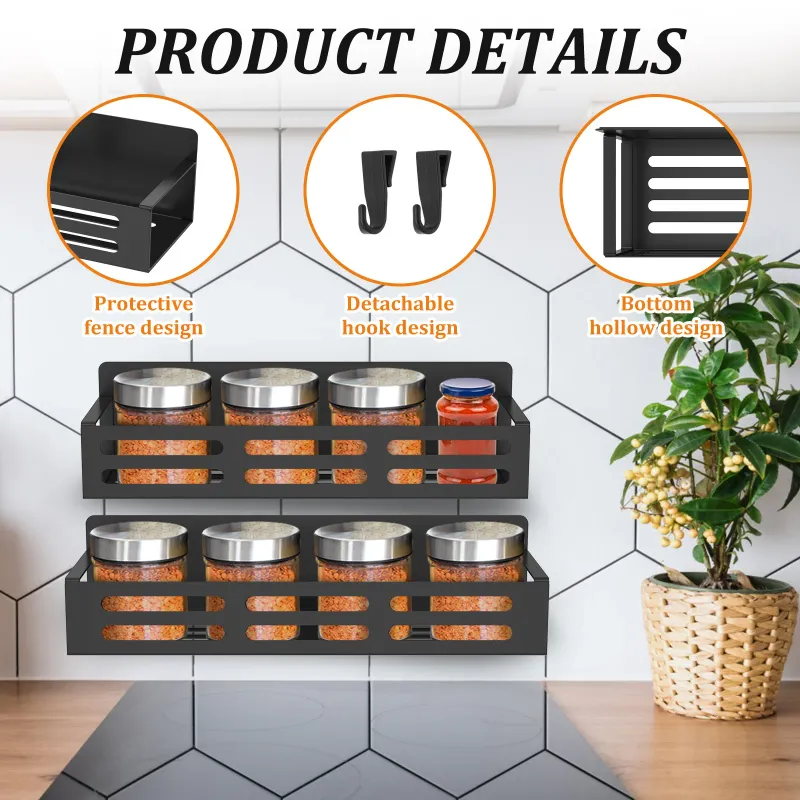 Magnetic Fridge Shelf Organizer 4
