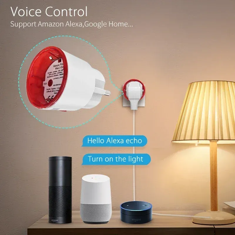 Tuya WiFi Smart Plug EU Power Monitor 3