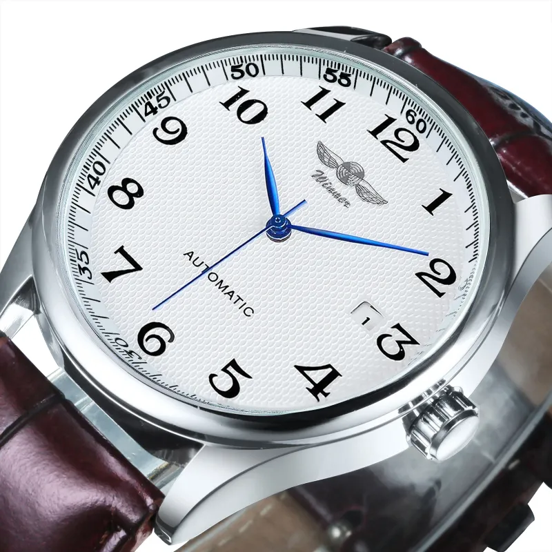 WINNER Minimalist Automatic Watch - Blue 2