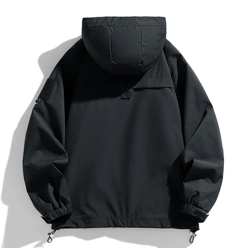 Men's Hooded Windbreaker Jacket 5