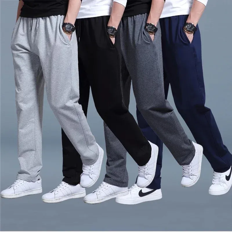 Korean Straight Tube Sports Pants 2